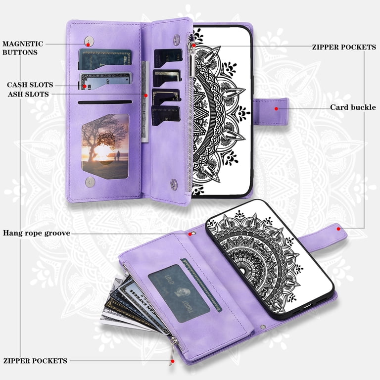 iPhone 7 Zipper Wallet Case 4.7