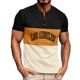 thumbnail image 1 of Mens Casual Pantalones Cortos Cuello Redondo Patchwork Suéter Blusa de Fitness, Camisetas para Hombre, 1 of 5