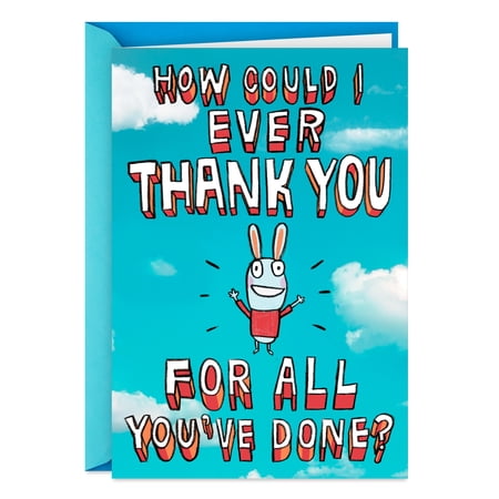 Hallmark Shoebox Funny Father's Day Card for Dad, Grandpa, or Bonus Dad (How Could I Ever Thank You)