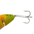 Arbogast Jitterbug Joint Clicker Topwater Baits 2 1/2" Frog Yellow