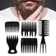 thumbnail image 5 of Peine para Volumen Hombre, Peine De Dientes Anchos, Máquinas para Hacer Palomitas De Maíz 5Pcs Hombres Portátiles Peine De Peluquería para Cabello Retro Aceite Peine De Dientes Grandes Y Anchos Amonsee No, 5 of 5