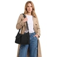 thumbnail image 4 of Deago Crossbody Bag for Women Nylon Waterproof Shoulder Purse Messenger Bag Handbag Multi Pocket Lightweight Pocketbooks, 4 of 9