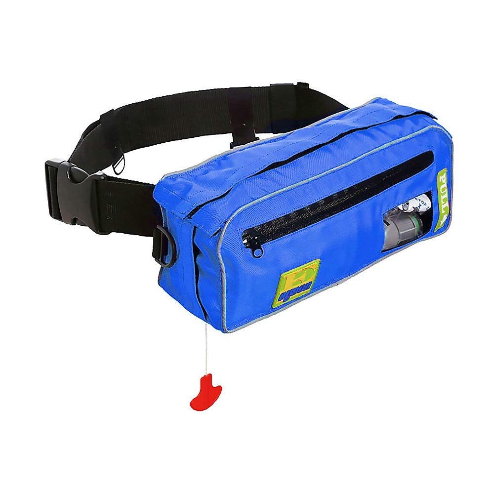 Lifesaving Pro Automatic/Manual Inflatable Belt Pack Waist Pouch Pack