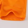 thumbnail image 3 of LYHaoo Child Boys Girls Casual Solid Shorts Summer Holiday Beach Pants Sport Shorts Summer Casual Sizes 1-2 Years Orange, 3 of 5