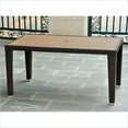 thumbnail image 1 of International Caravan Barcelona Patio Dining Table in Chocolate, 1 of 1