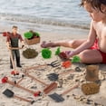 thumbnail image 2 of HEVIRGO 7/13Pcs Miniature Jouet Simulation PVC Éducatif Modèle d'Outils de Jardinage Jouet pour Enfants, 2 of 10