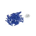 thumbnail image 2 of 50x Dart Shafts 2BA Darts Accessories with bounce off Protection Rings 27mm Blue, 2 of 9