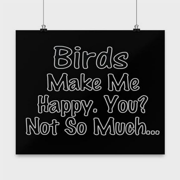 Birds Wall Art - Nature Lovers - 13x13 Poster Print - Wildlife Decor