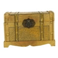 thumbnail image 4 of YUYUETIME Treasure Box Golden Wood 1Pack 11.79x8.25x8.25in, 4 of 8