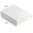 thumbnail image 2 of White Cotton Filled Jewelry Packaging Gift Boxes, 2 of 2