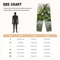 thumbnail image 3 of Balery Nature Hand Daisies Art Pantalones de pijama para mujer, pijamas ultraligeros, pantalones de estar por casa-X-Large, 3 of 6