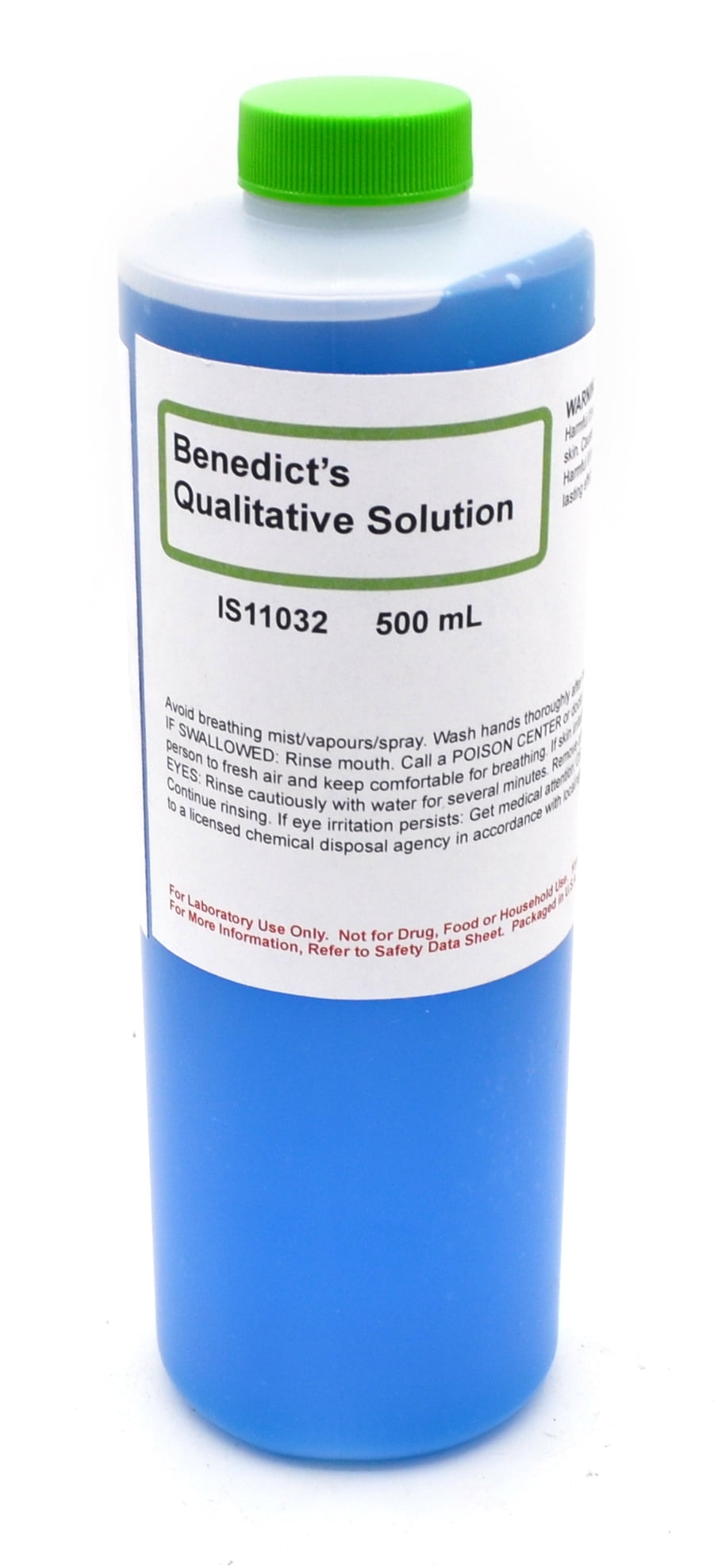 Qualitative Benedict S Solution 500ml The Curated Chemical Collection Walmart Com Walmart Com