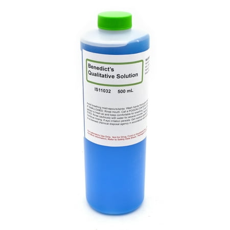 Qualitative Benedict's Solution, 500mL - The Curated Chemical Collection
