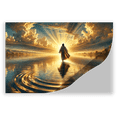 thumbnail image 2 of Lotusprinthandmade Christian Jesus Walking on Water Poster 16" x 24", Faith-based Wall Art, Religious-themed Wall Decor, 2 of 5