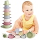 thumbnail image 4 of Juguetes para bebés de 6 a 18 meses, vasos apilables para anidar, juguetes Montessori para bebés de más de 6 meses, taza apilada de reloj de arena digital con animal de cocodrilo, 4 of 5