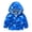 Blue, variant on Little Girls Boys Rain Jacket Lightweight Waterproo𝖿 Solid Raincoat Zipper Hooded Lined Windbreaker Fall Spring Outerwear Coat Parka with Hood Toddler