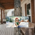 thumbnail image 4 of Hello Winter Collie Frosty Morning Walk Welcome Snowy Christmas Landscape Wood Sign Collie Dog Lover Gifts Idea Hanging Wall Home Decor - 02018, 4 of 5