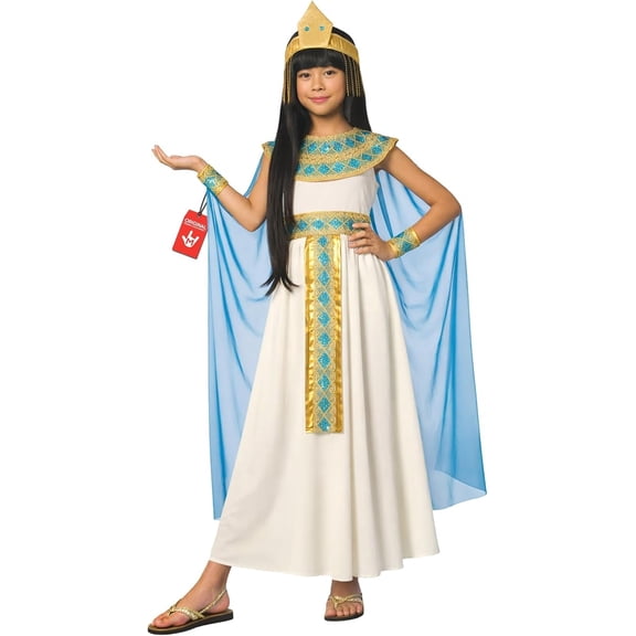 Morph Cleopatra Costume Girls Halloween Costume For Girl Blue X-Large
