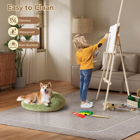 office chair mat for low product