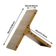 thumbnail image 3 of T Shaped Vertical Cat Scratching Column with Protective Base for Indoor Feline Care and Furniture, 3 of 6