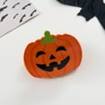 thumbnail image 4 of Yoyauz Halloween Hair Clip, Suitable For Thick And Thin Hair, Pumpkin Ghost Bat Design Hairstyle Accessories, Halloween Party Gift, 4 of 7