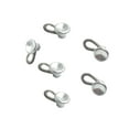 thumbnail image 2 of yingyy 6pcs 10mm Dress Neck Collar Extenders Button shirt neck spring extender Elastic Alloy Spring Jeans Shirt Buckle Extension Buttons, 2 of 5