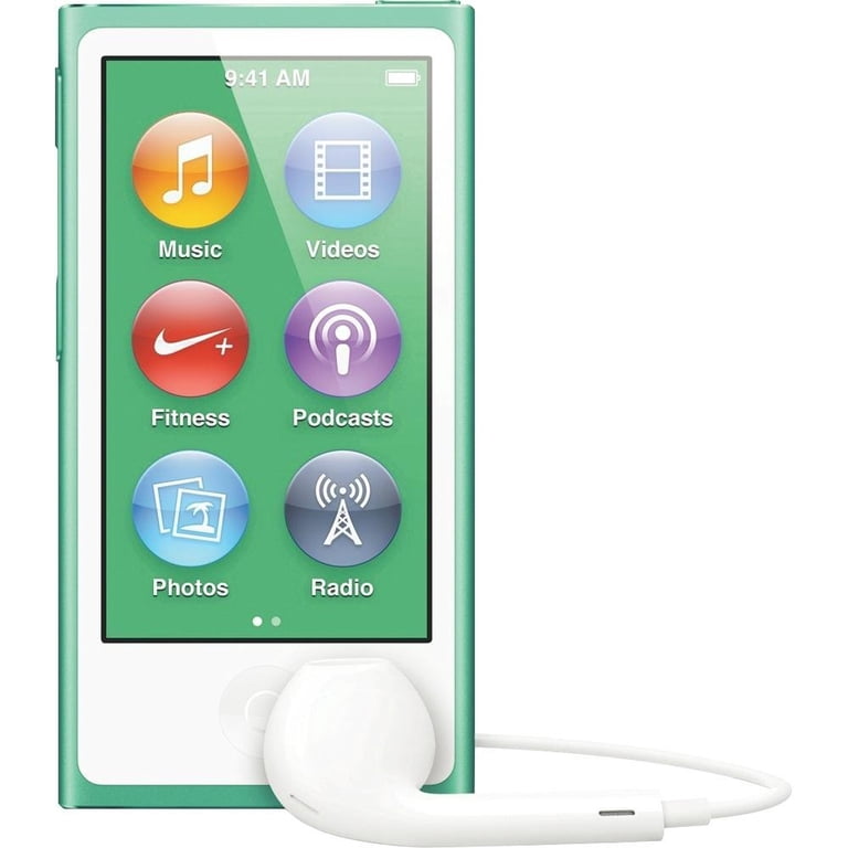 Pre-Owned Apple, iPod Nano 7th Generation 16GB, Green, 1, 1, 1
