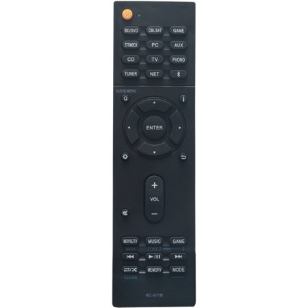 Replace Remote Control for Onkyo AV Receiver HT-R695 HT-S7800 TX-NR555 RC-911R
