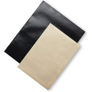 as seen on tv yoshi grill & bake mat, 3 pack | two (2) black grill mats 15.75" x 13" and one (1) beige 13.25" x 9.25"