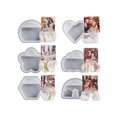 thumbnail image 1 of 1pc Clear Glue Crystal Cloud Shaped Silicone Mold For Diy Resin Crafts Card Holder/photo Display Stand, 1 of 1