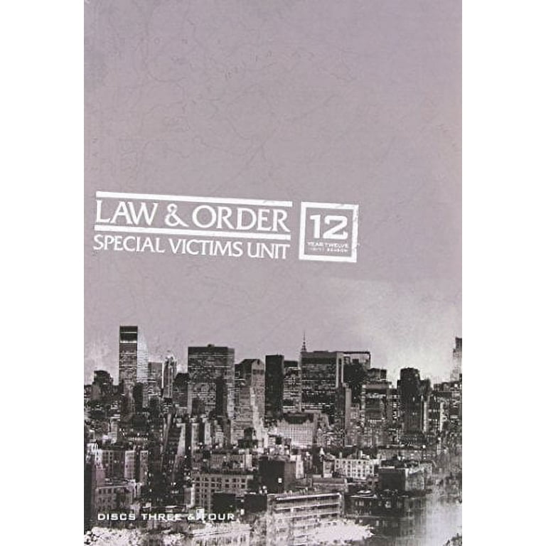 Law & Order - Special Victims Unit: Year Twelve (DVD) - Walmart.com