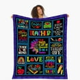 thumbnail image 1 of LHSHID Gifts for Nurse Graduation Appreciation Blanket Flannel Soft and Comfortable Anti static Bed Sofa Blanket 50x60in, 1 of 5