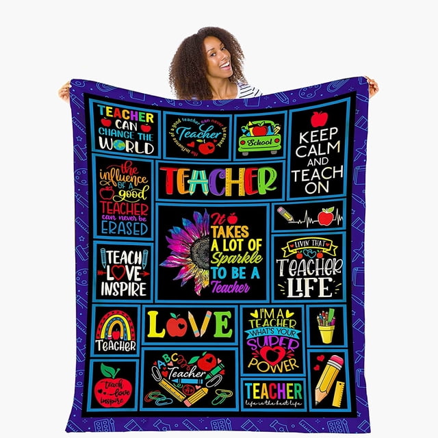 LHSHID Gifts for Nurse Graduation Appreciation Blanket Flannel Soft and Comfortable Anti static Bed Sofa Blanket 50x60in