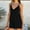 Black, variant on Summer Saving Clearance AXXD Ladies New Arrivals,Solid Neck Sleeveless Short Jumpsuit Rompers With Pockets Jean Shorts for Teen Beige 8