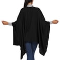 thumbnail image 2 of Ponchos for Women Shawls Wraps Oversized Winter Scarf Women's Knitted Cape Warm Fashionable Wearable Blanket Long Cardigans Sweater Coats, 2 of 4