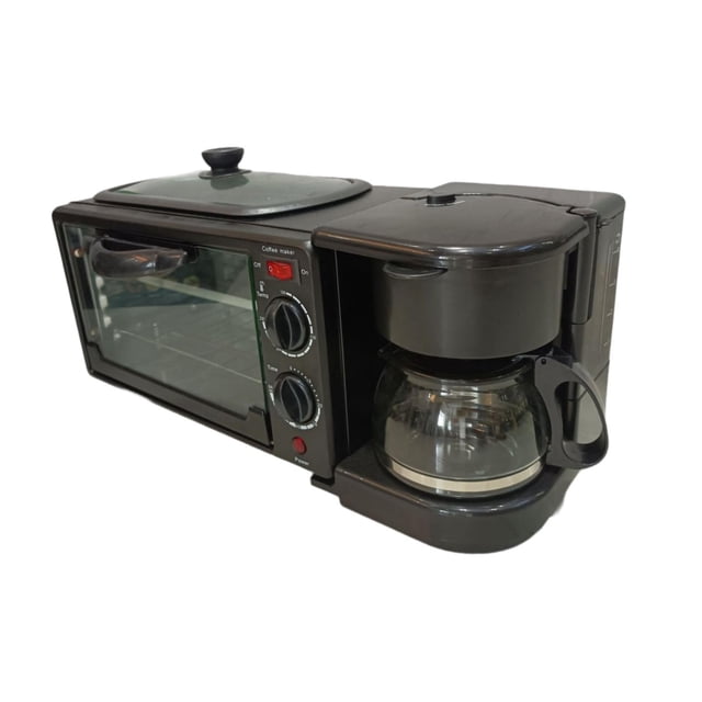 Máquina de desayuno Gloria 3 en 1 multifuncional con cafetera tostadoras horno