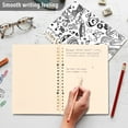 thumbnail image 4 of FORMRS 1-Subject Spiral Notebook 8" x 5" College Ruled 60 Refillable Sheet A5 Hard Cover, Rainbows Clouds, 4 of 7