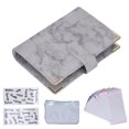 thumbnail image 2 of A6 Budget Binder, Money Saving Binder Replaceable Inner Core Soft PU Leather A6 Quick Identification With 12 Budget Sheet For Travel, 2 of 8