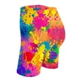 thumbnail image 3 of Juebong Yoga Pants Clearance Women's Yoga Running Short Pants Printed Compression Leggings Low Rise Workout Tights Shorts with Pocket, 3 of 3