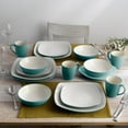 thumbnail image 4 of Noritake Colorwave Turquoise 16-Piece Square Dinnerware Set, Service for 4, 4 of 7