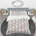 thumbnail image 2 of Designart 'Floral Botanical Retro XII' Mid-Century Modern Duvet Cover Set, 2 of 4