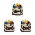 thumbnail image 2 of Kearding Resin Figurines Decorative Christmas Statues for Restaurant Bedroom Holiday Type1 NO1, 2 of 6