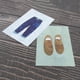 thumbnail image 1 of Decoración de Pared Accesorios de Fotografía Habitación de Comedor Jeans Botas Calcetines ones perfke Ilustración de papel de la tarjeta de pared, 1 of 8