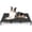 Black Elevated Dog Bed with Mesh, variant on Pozico Elevated Metal Frame Cooling Mesh Dog & Cat Bed, 18.9 x 18.9 inch, Black, Washable for Small Pets Indoor and Outdoor Use
