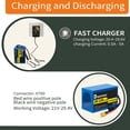 thumbnail image 2 of 24V 12AH Lithium Battery, Built-in 25A BMS, with Fast Charger XT60 Cable Connector, 24Volt Battery Replacement for Ride on Toy&Cars and DIY Projects, 2 of 6