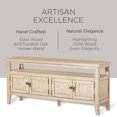 thumbnail image 3 of Maven Lane Turner Wooden Media Unit in Antiqued White Finish, 3 of 6