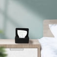 thumbnail image 4 of SKISUNO facial tissue holder Tissue Storage Box Black Easy to Clean for Home 1Pack, 4 of 8