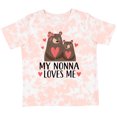 thumbnail image 3 of Inktastic My Nonna Loves Me Bear Boys or Girls Toddler T-Shirt, 3 of 5