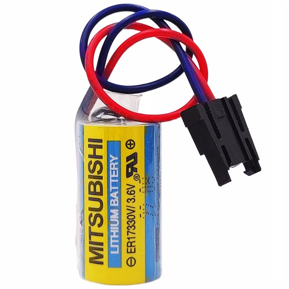 1Pc MR-BAT ER17330V/3.6V A6BAT PLC Battery for FANUC CNC System Power