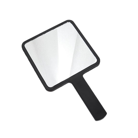 Square Mirror with Handle Beauty Make Up Use Accessories Vanity Hand J5 D0